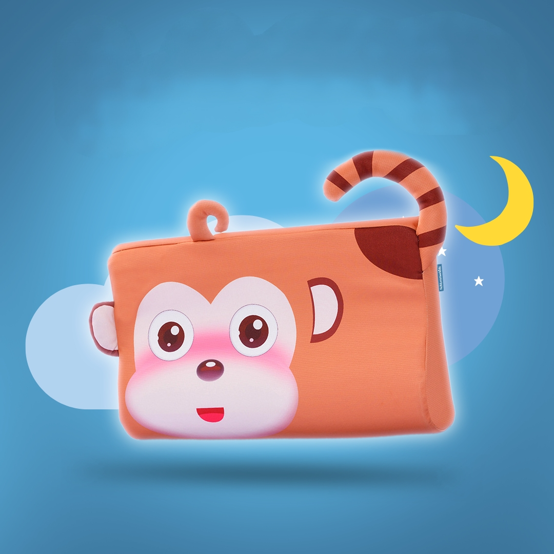 Ergonomic Kids' Pillow for Comfortable Sleep and Relaxation