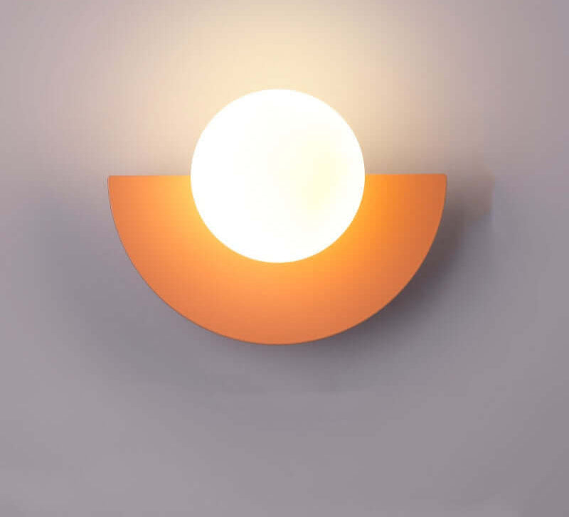 Modern Half-Moon LED Wall Lamp