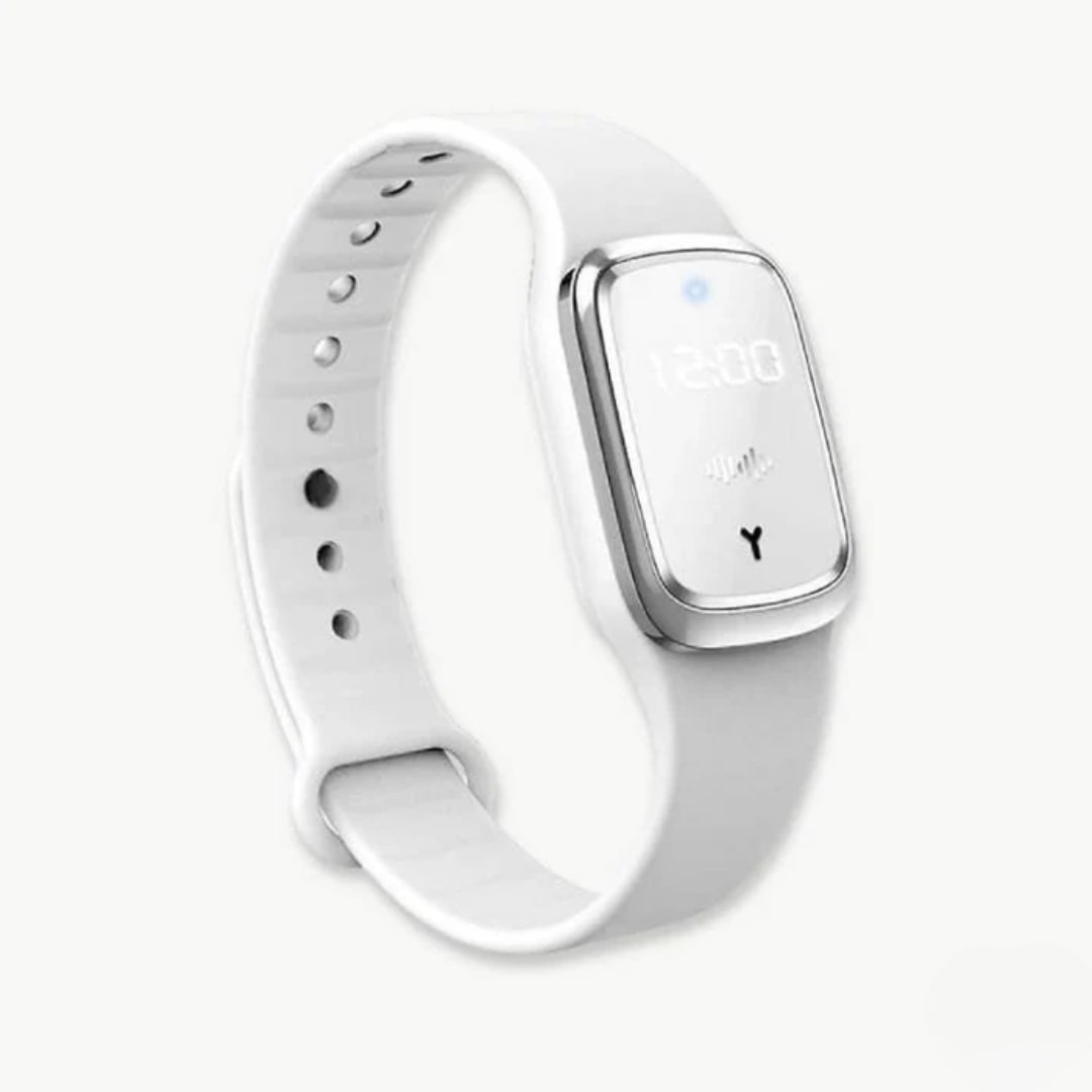 Ultrasonic Mosquito Repellent Bracelet with LED Display
