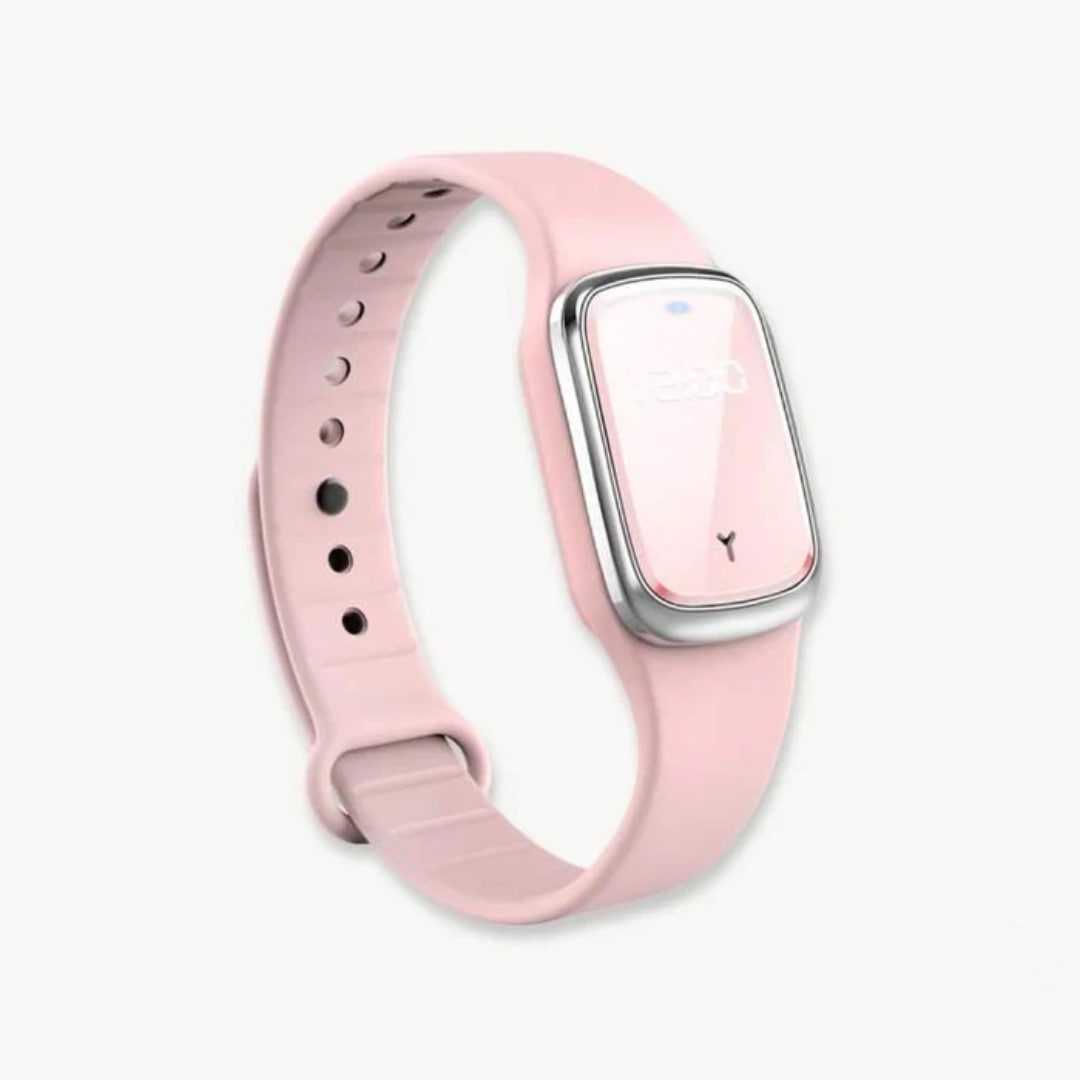 Ultrasonic Mosquito Repellent Bracelet with LED Display