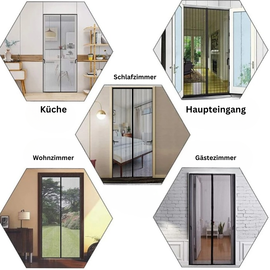 Durable Magnetic Mosquito Net Curtain for Doors