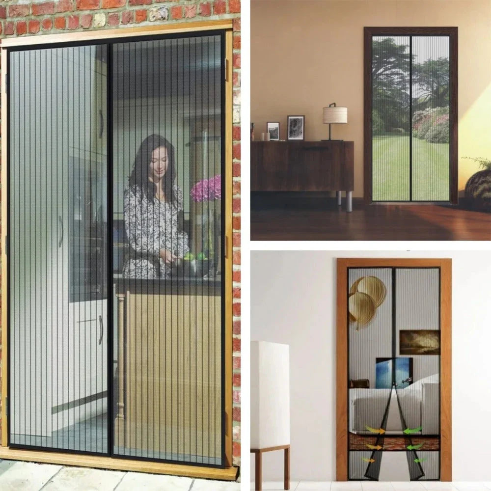 Durable Magnetic Mosquito Net Curtain for Doors