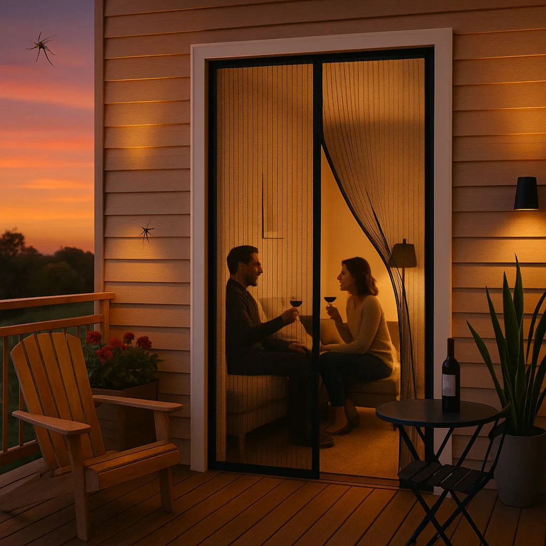 Durable Magnetic Mosquito Net Curtain for Doors