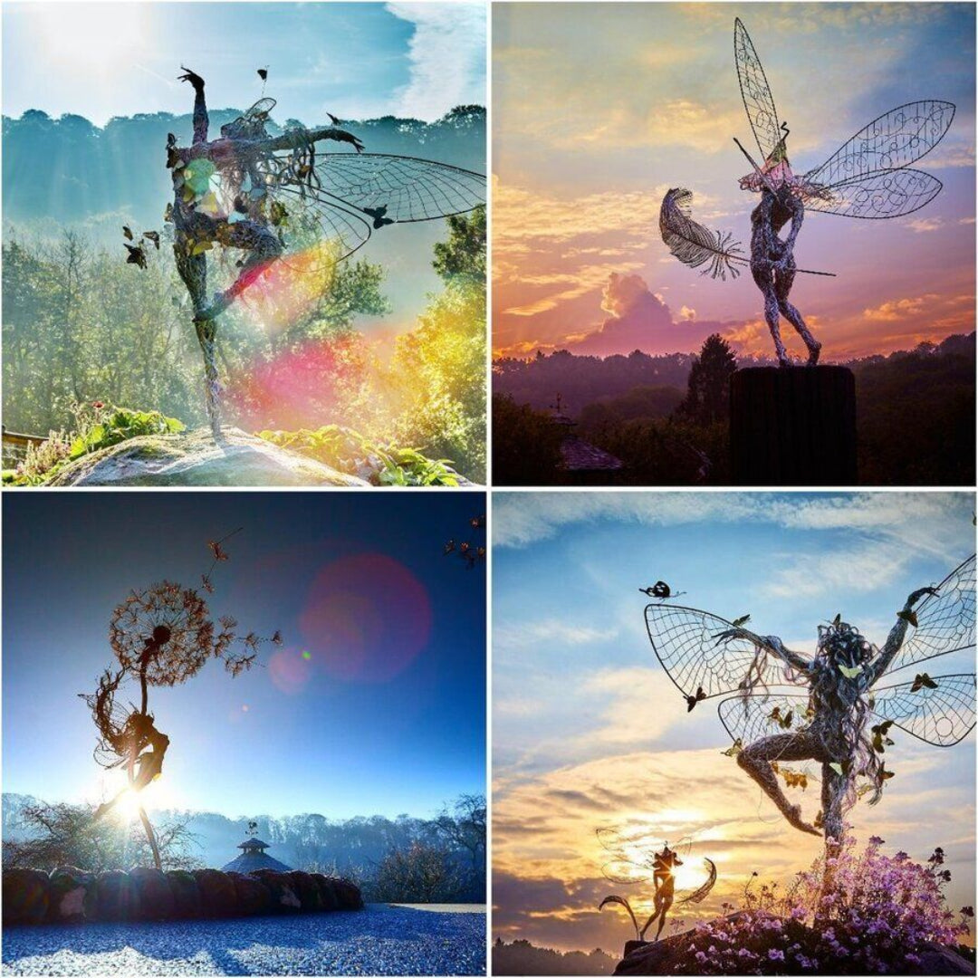 Fairy Garden Sculptures for Enchanting Outdoor Decor