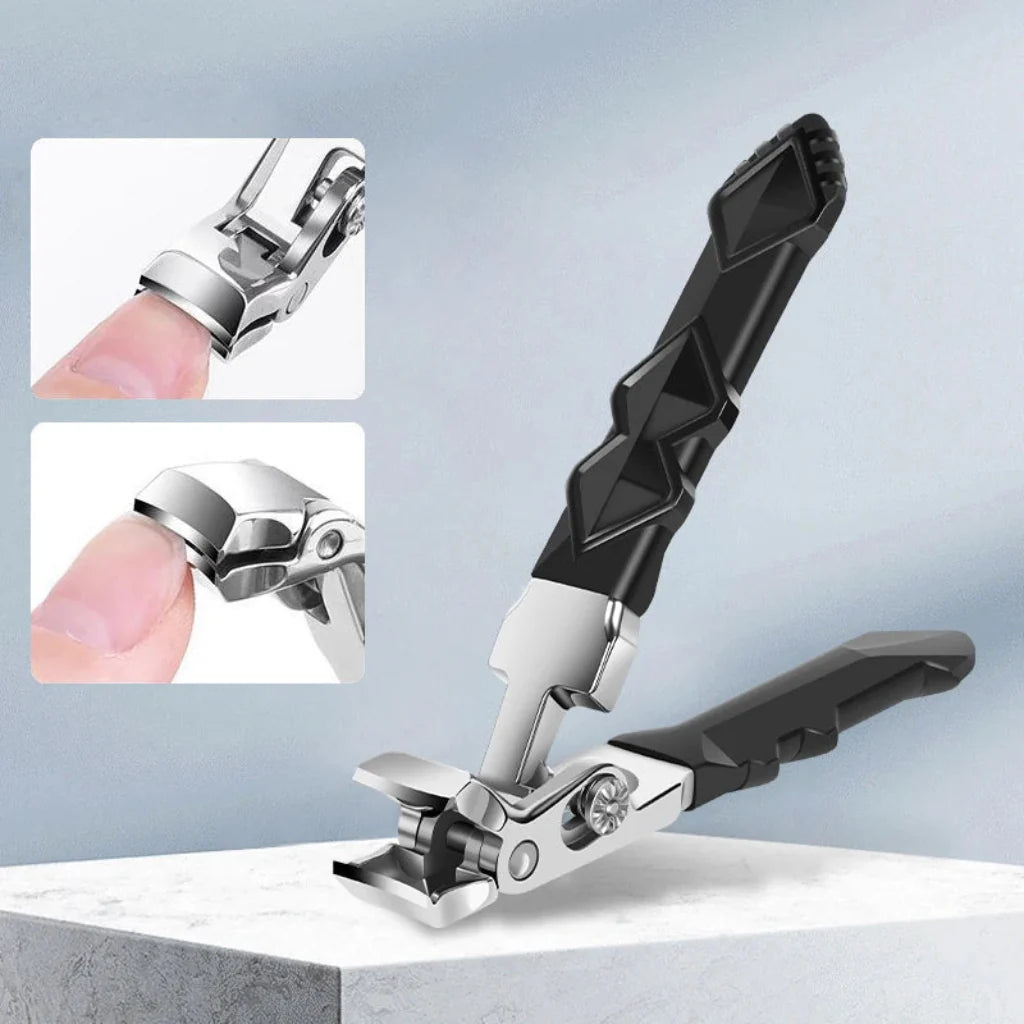 Precision Stainless Steel Nail Clippers Set with Nail File