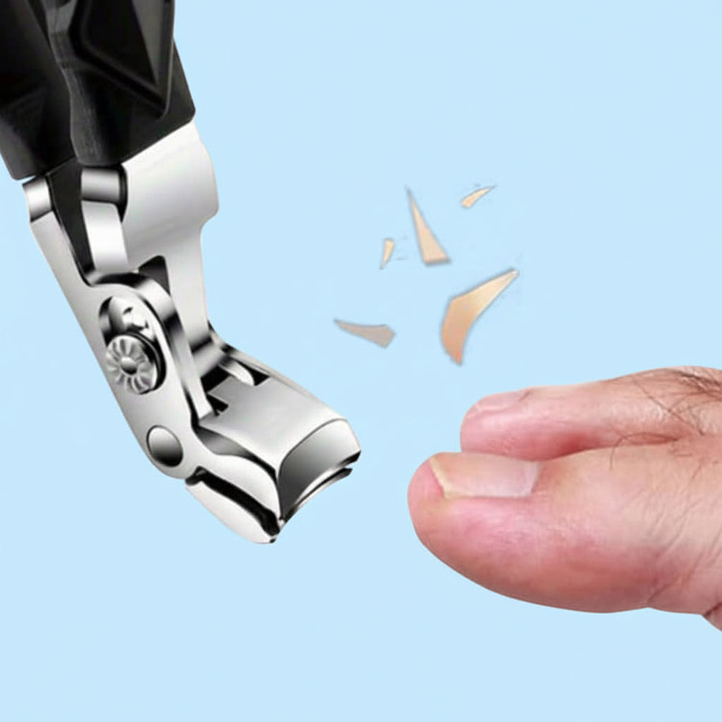 Stainless Steel Nail Clipper with Ergonomic Grip