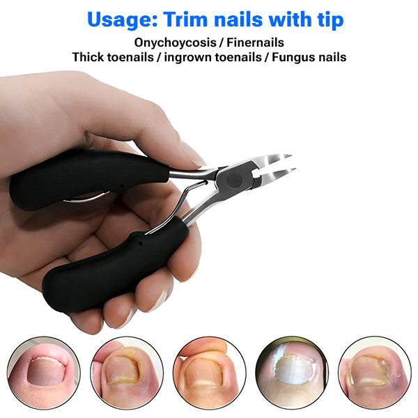 Compact Nail Care Set for Manicure and Pedicure