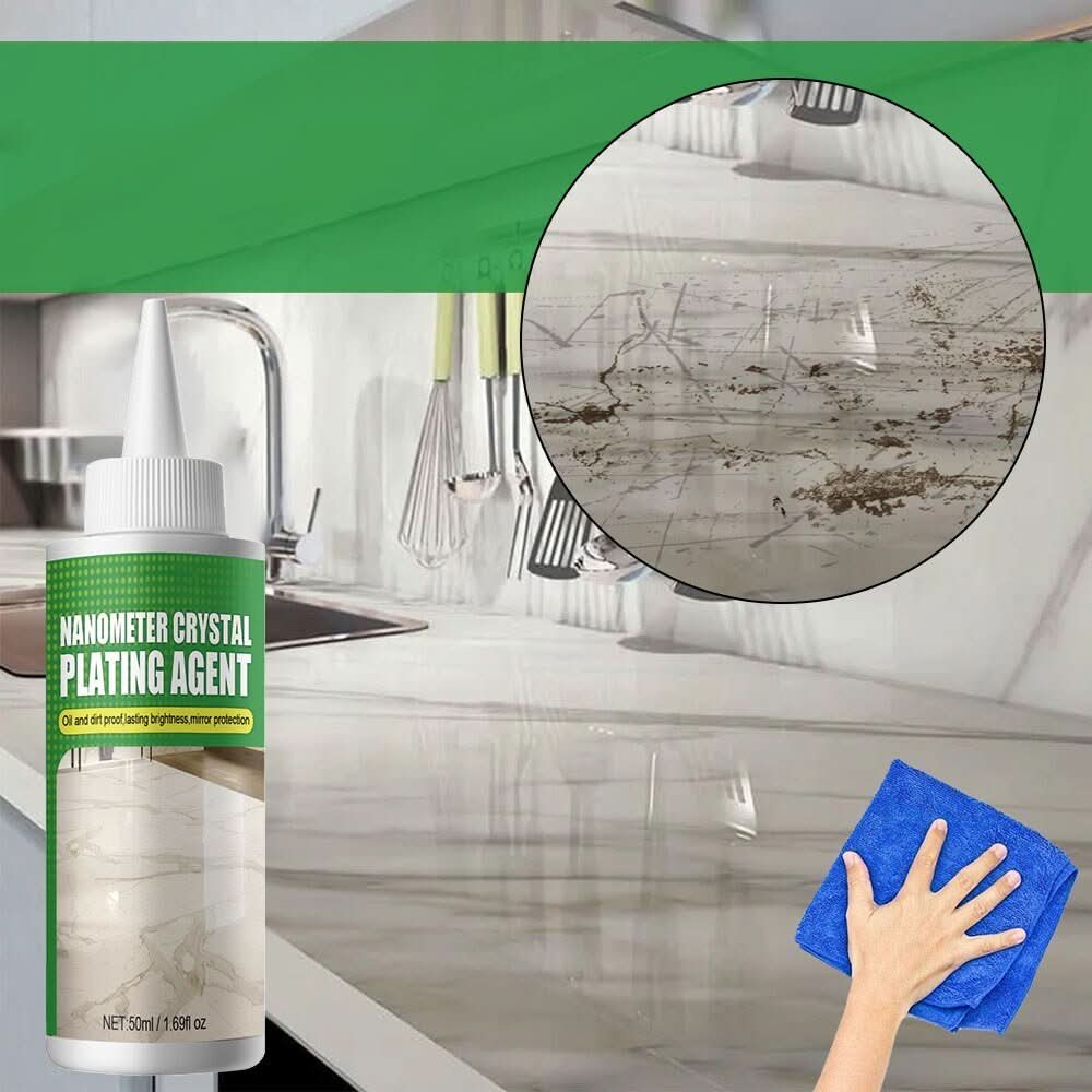 Instant High-Gloss Stone Coating for Marble and Granite