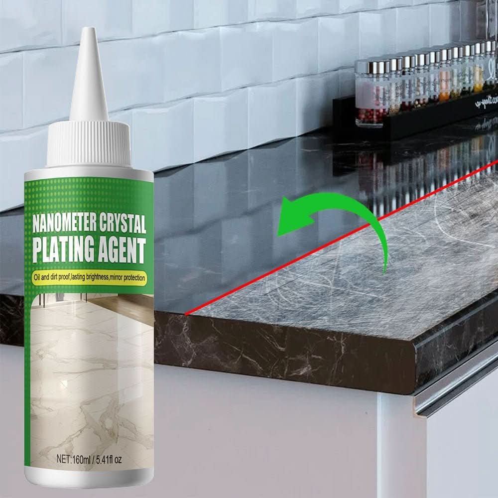 Instant High-Gloss Stone Coating for Marble and Granite