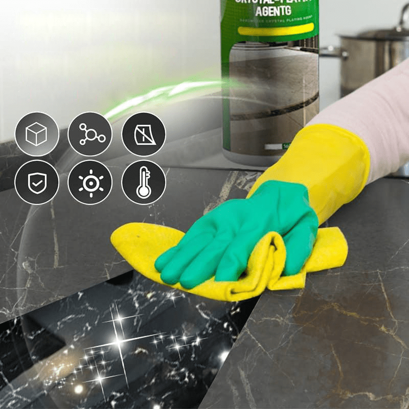 Instant High-Gloss Stone Coating for Marble and Granite