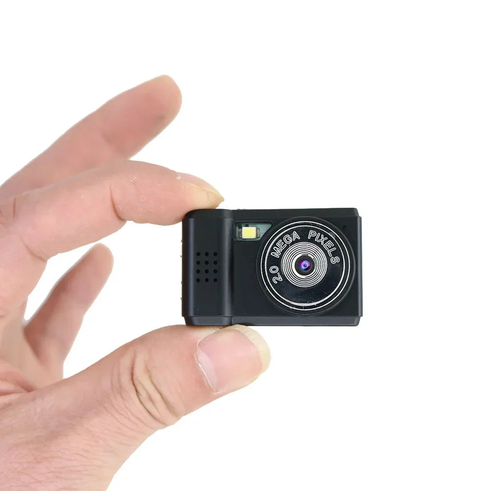 Mini HD Camera with 128GB Memory Expansion