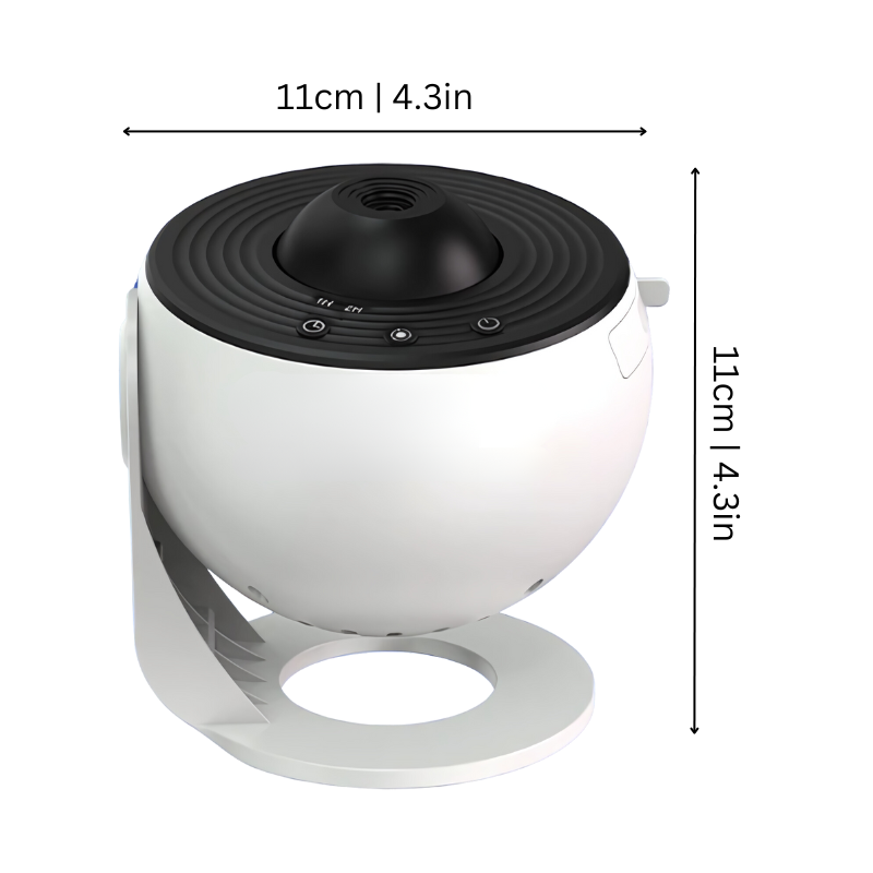 HD Galaxy Projector with 360° Star Show and 12 Cosmic Settings
