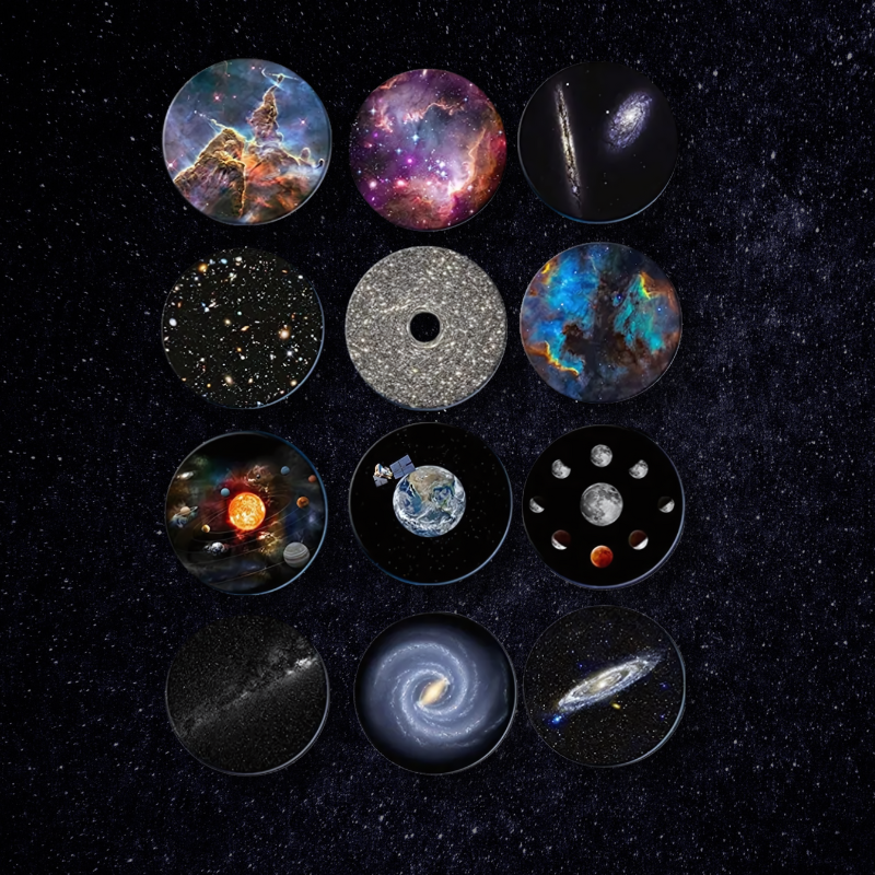HD Galaxy Projector with 360° Star Show and 12 Cosmic Settings