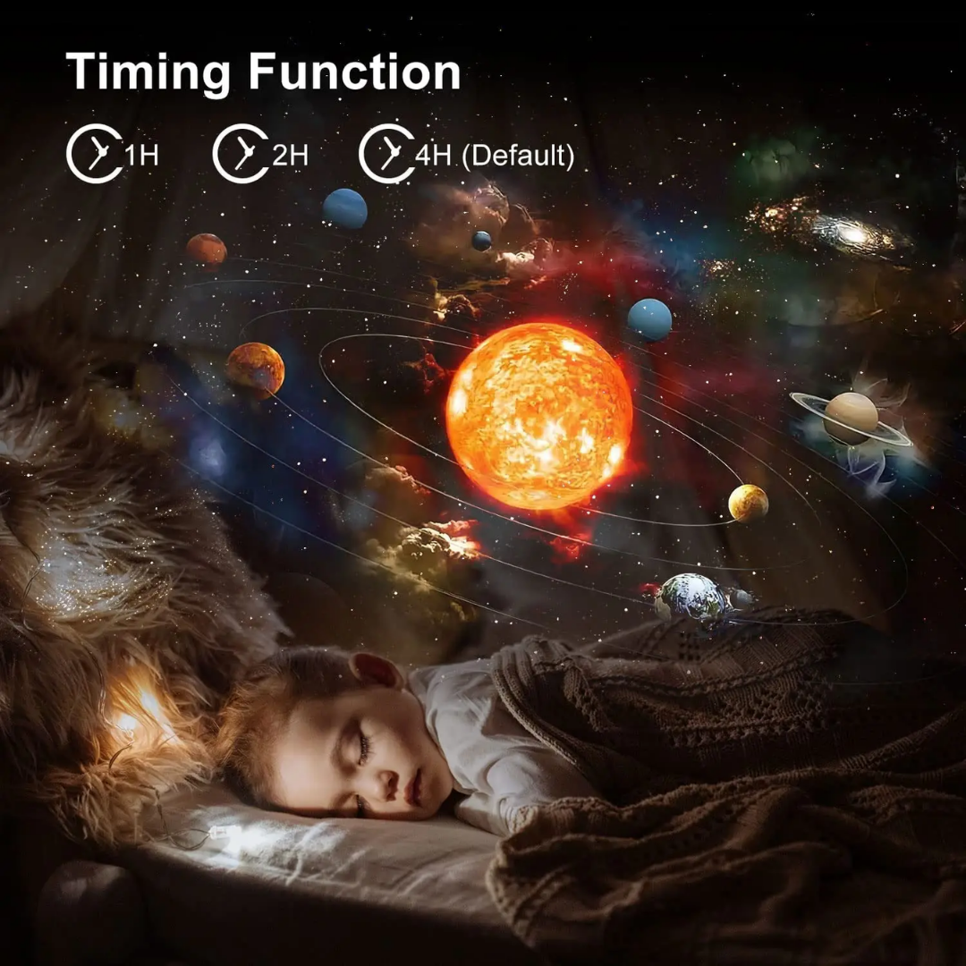 360° Star Projector with Customizable Colors and Soothing Ambiance