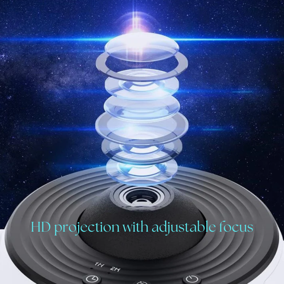 360° Star Projector with Customizable Colors and Soothing Ambiance