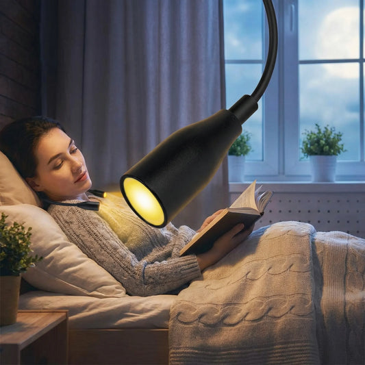 Ergonomic Rechargeable Neck Lamp with Adjustable Light Colors