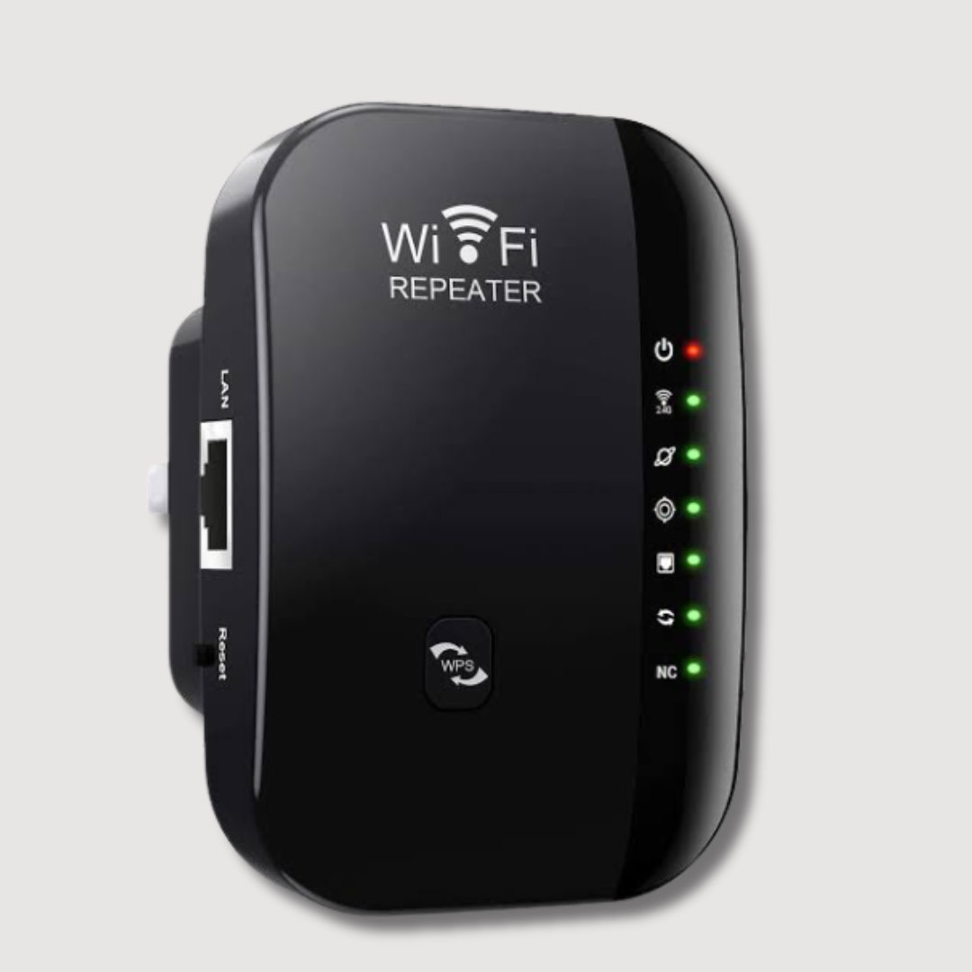 WiFi Repeater with Dual-Band Technology for Stronger Signal
