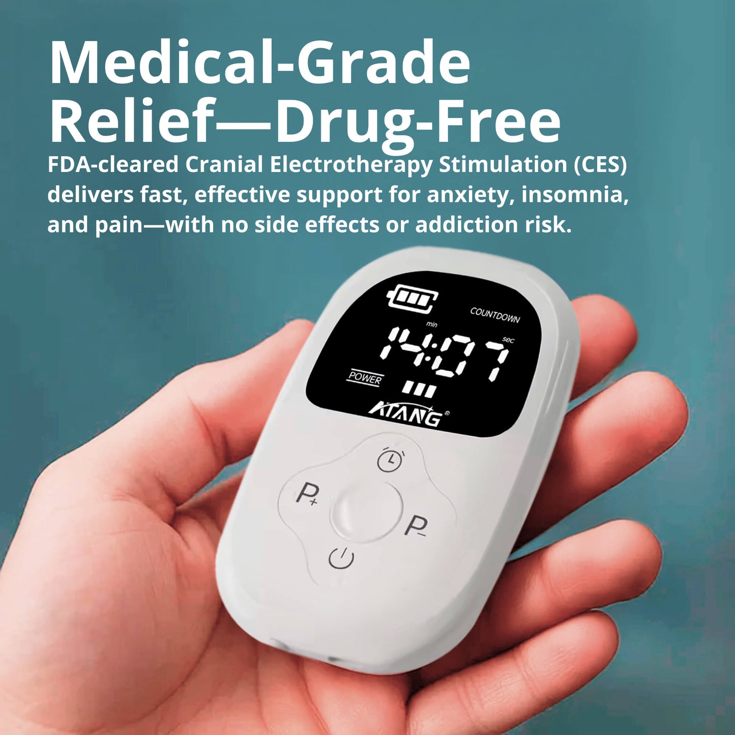 Cranial Electrotherapy Stress Relief Device