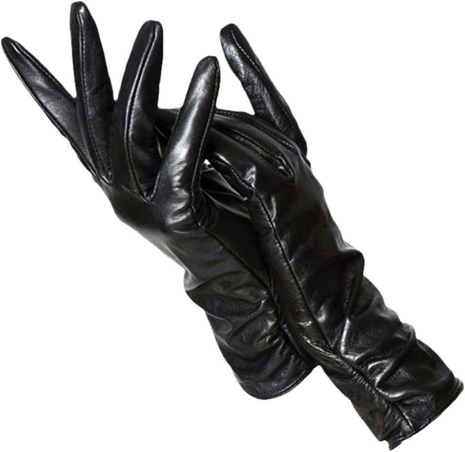 Genuine Leather Winter Gloves with Wool Lining