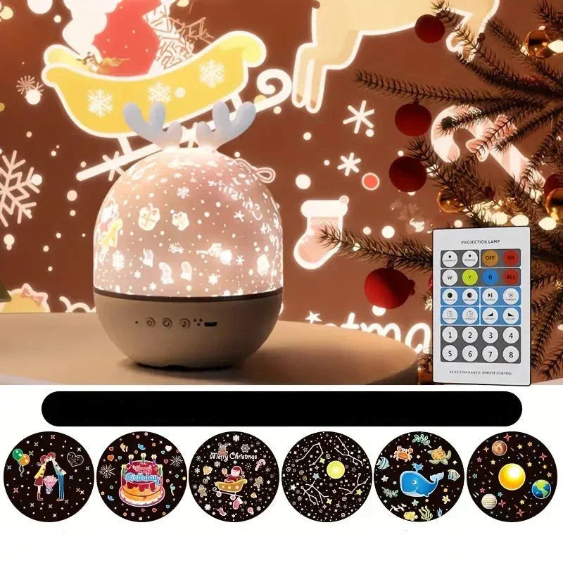 Night Light Star Projector with Music and Remote Control