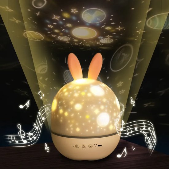 Night Light Star Projector with Music and Remote Control