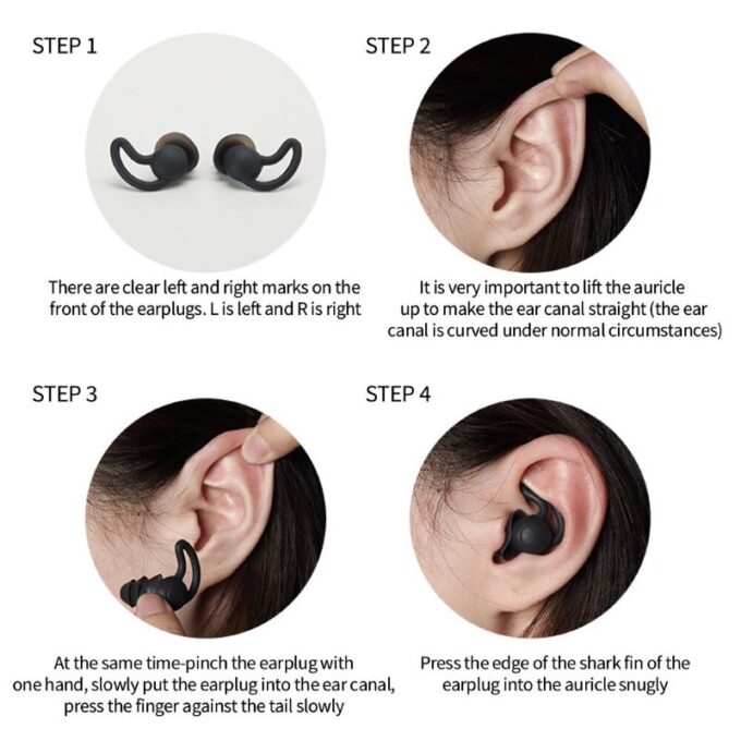 Comfortable Sleeping Earplugs for Noise Reduction and Restful Sleep