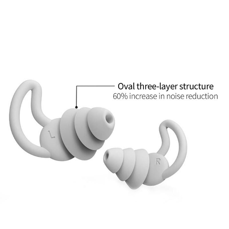 Comfortable Sleeping Earplugs for Noise Reduction and Restful Sleep
