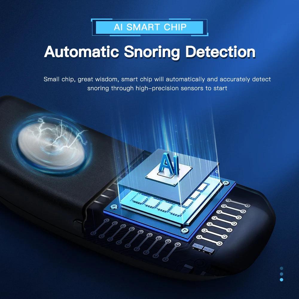 Anti-Snoring Device with Adjustable Intensity and Gentle Vibration