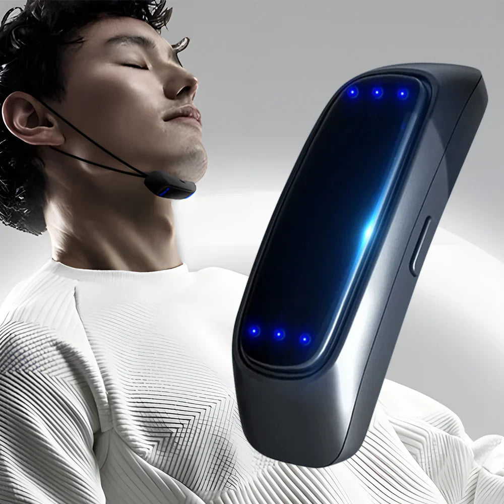 Anti-Snoring Device with Adjustable Intensity and Gentle Vibration