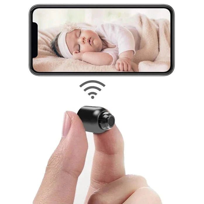 Small Wireless Night Vision Security Camera with Motion Detection