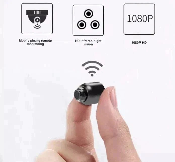 Small Wireless Night Vision Security Camera with Motion Detection