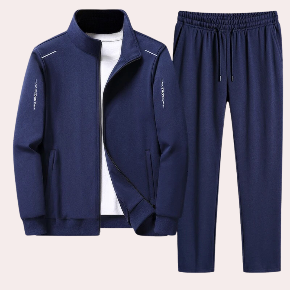 Comfortable Men's Training Set with Modern Cut