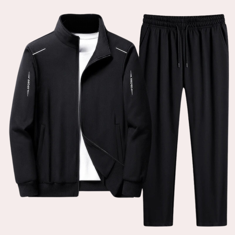 Comfortable Men's Training Set with Modern Cut