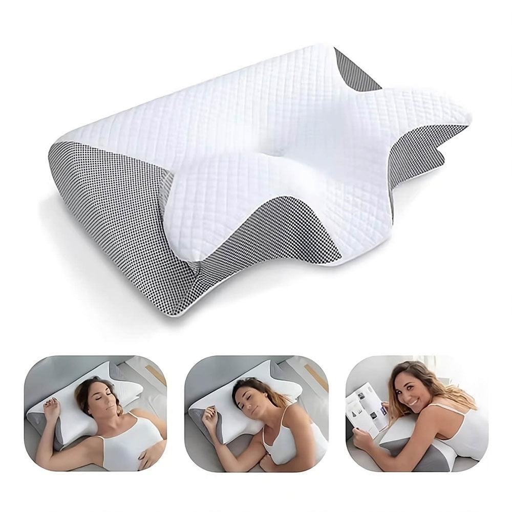 Ergonomic Memory Foam Pillow with Neck Support