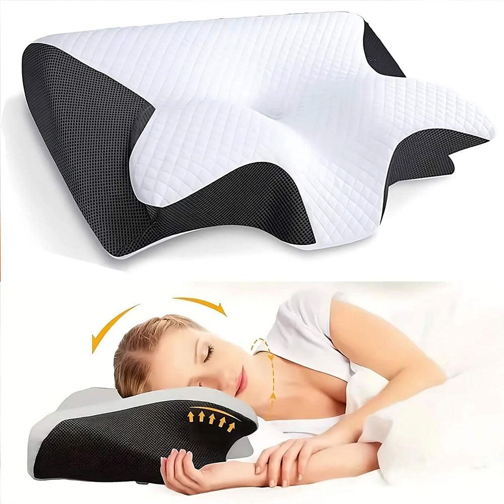 Ergonomic Memory Foam Pillow with Neck Support