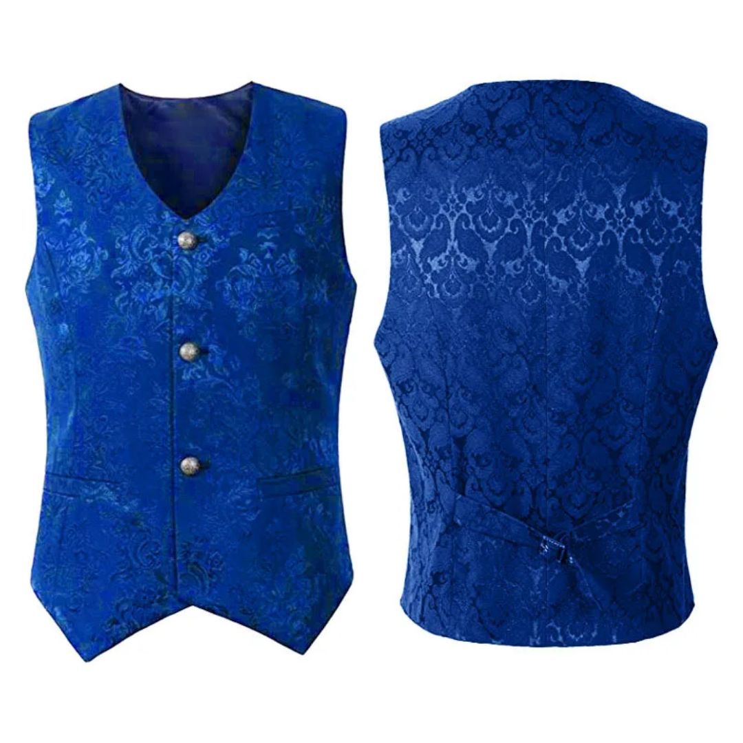 Elegant Traditional Men's Vest in Premium Fabric