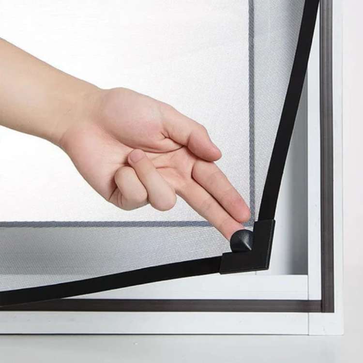 Magnetic Mosquito Net for Windows with Auto-Seal Technology