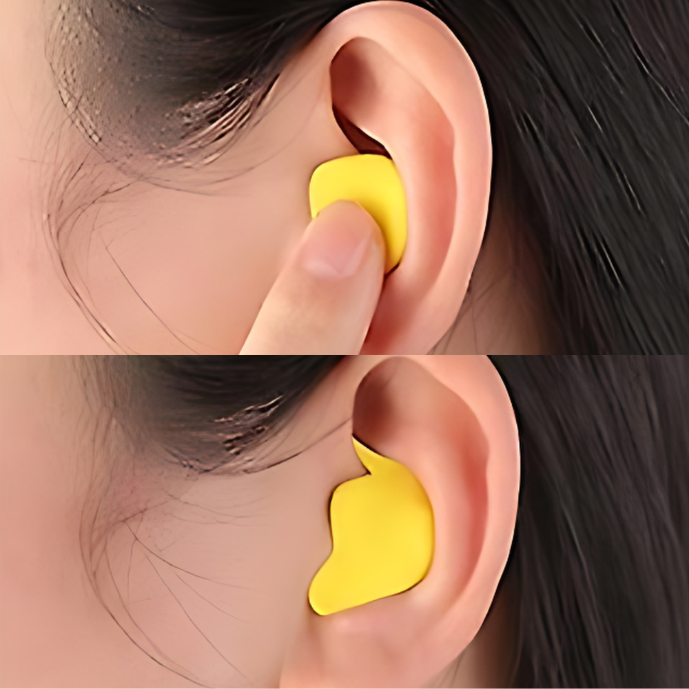 Moldable Waterproof Noise-Cancelling Earplugs