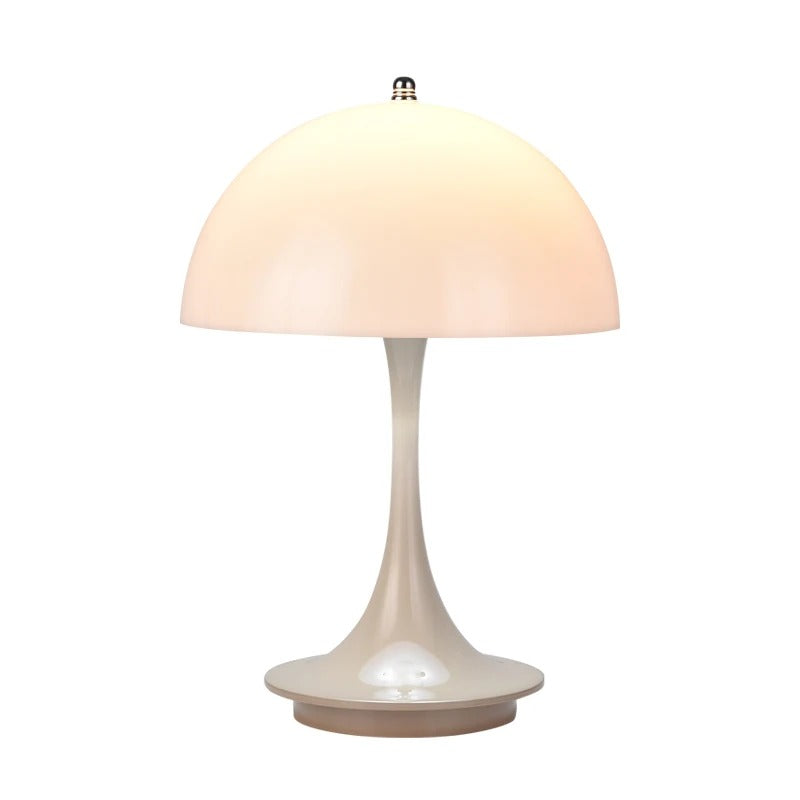 Modern Mushroom Table Lamp - Wireless Rechargeable LED Light