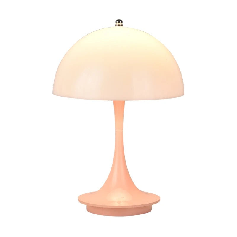 Modern Mushroom Table Lamp - Wireless Rechargeable LED Light