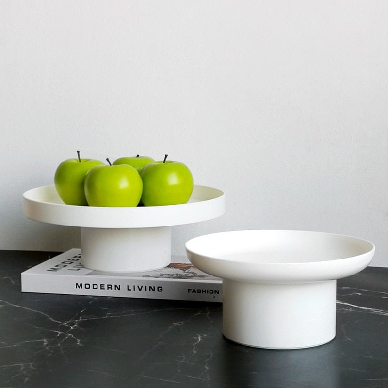Round Acrylic Storage Tray - Stylish Home Organizer