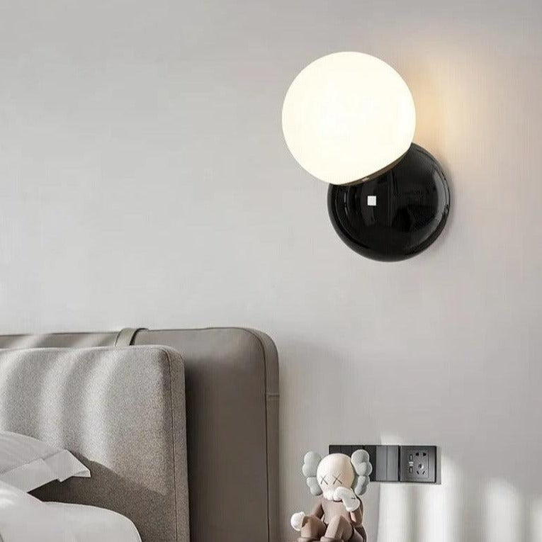 Nordic Bubble Wall Lamp with Push Button Switch and 3-Color Temperature