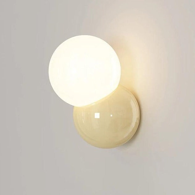 Nordic Bubble Wall Lamp with Push Button Switch and 3-Color Temperature