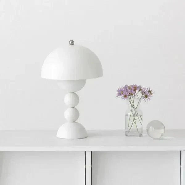Dimmable Wireless LED Floral Table Lamp with Flowerpot