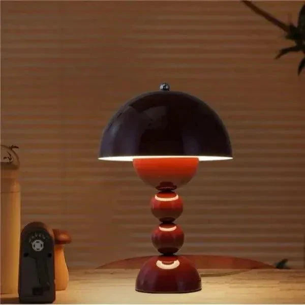 Dimmable Wireless LED Floral Table Lamp with Flowerpot