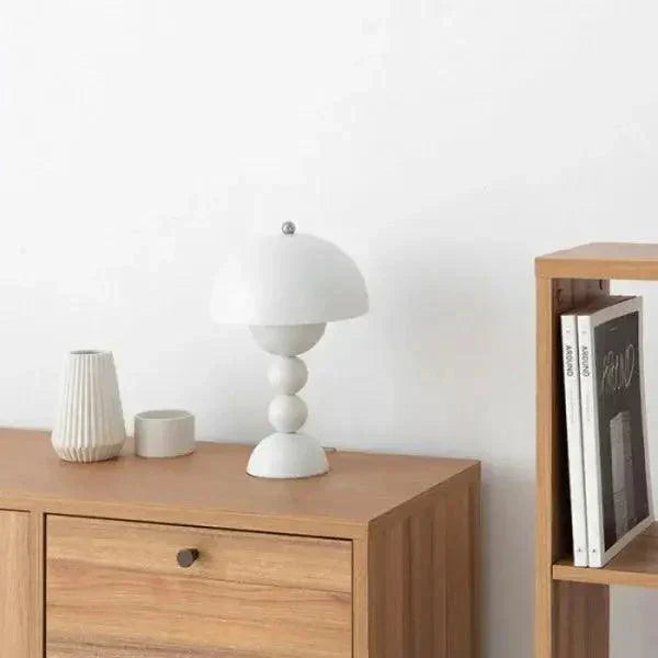 Dimmable Wireless LED Floral Table Lamp with Flowerpot