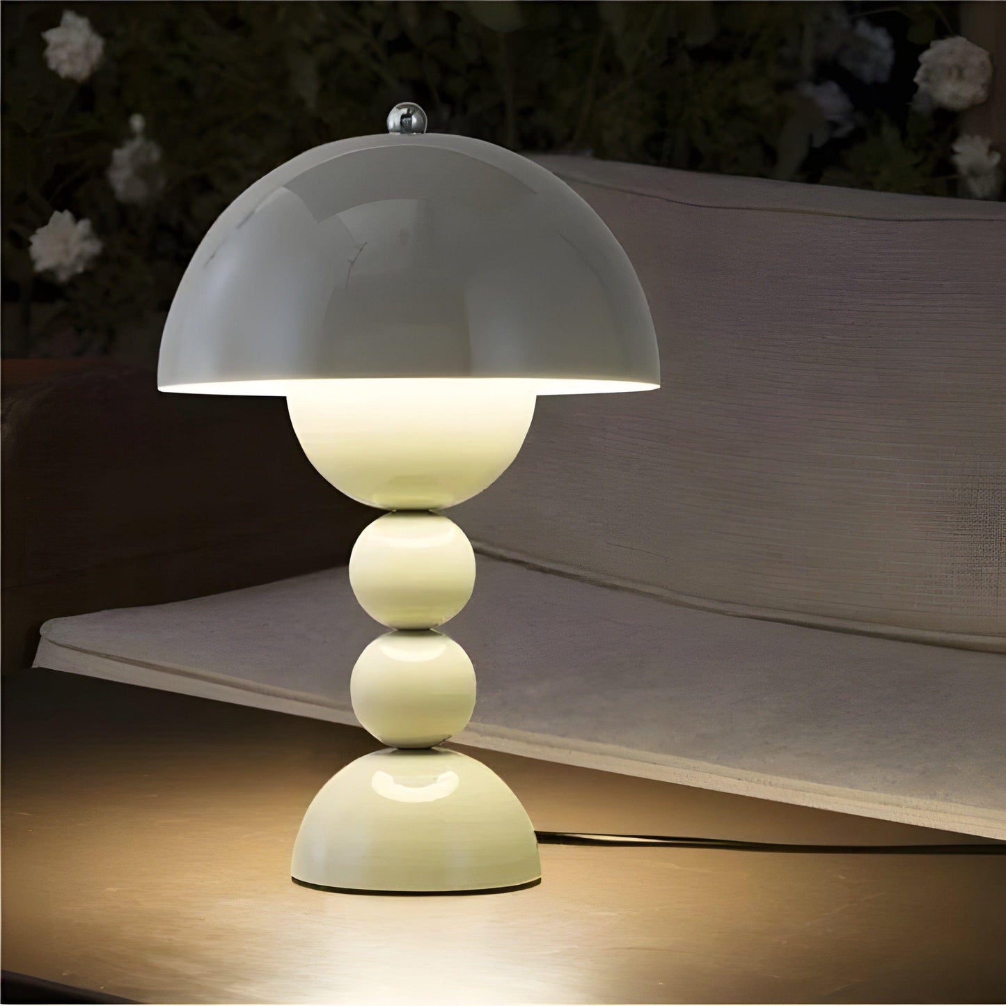 Dimmable Scandinavian LED Table Lamp with Adjustable Brightness