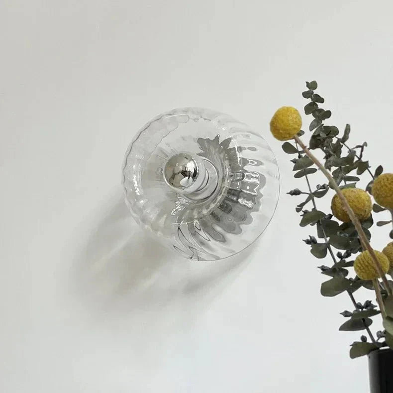 Scandinavian Bauhaus Glass Wall Lamp