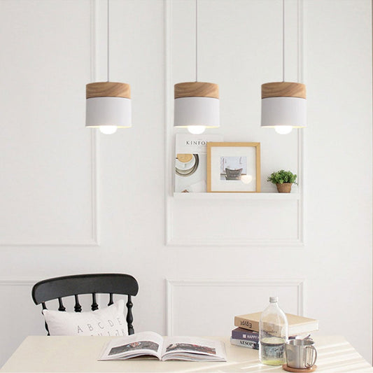 Scandinavian LED Pendant Light with Metal Finish