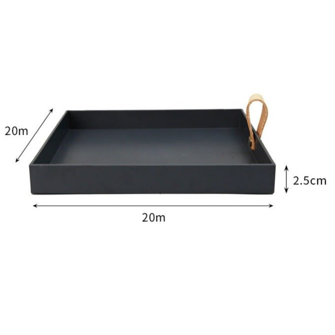 Nordic Square Plastic Serving Tray
